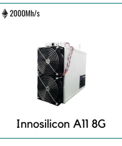 Buy Innosilicon A11 Pro 2000 Mh/s Ethereum Miner online